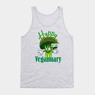 Happy Veganuary- Bite Me! Tank Top